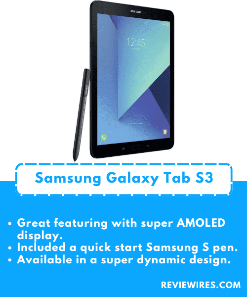 1. Samsung Galaxy Tab S3