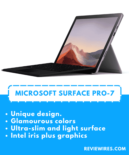 1. Microsoft Surface Pro-7