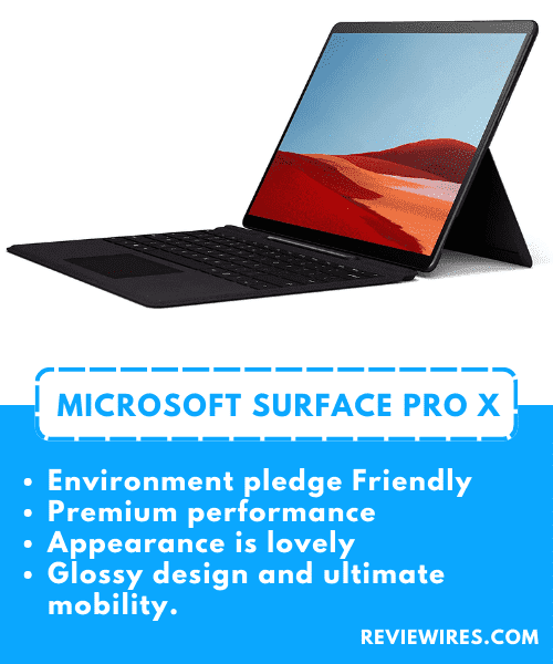 4. Microsoft  Surface Pro X