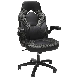 2. High-Back Racing Style Bonded Leather Gaming Chair