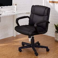 4.AmazonBasics Padded Office Desk Chair: