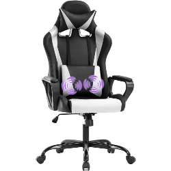 1. Homall Gaming chair with Headrest and Lumbar