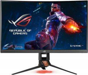 5.ASUS ROG PG27VQ- curved gaming monitor