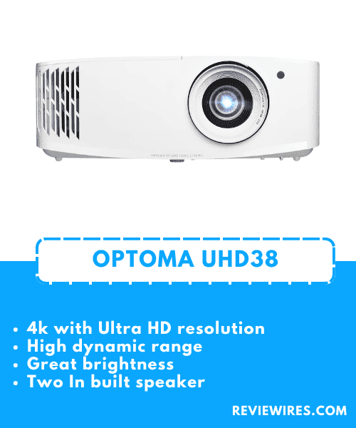 1. Acer H7850 4k projector