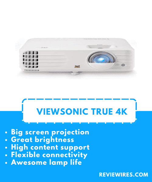 10. ViewSonic True 4K Projector