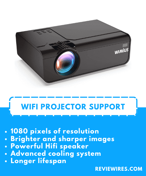 2. WiMiUS P18 Projector