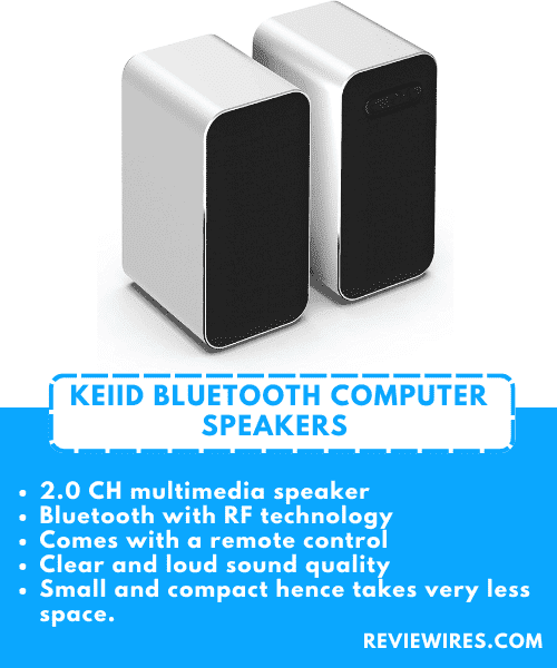 2. SJCCKJ 16 2.0 Channel Bluetooth Computer Speakers