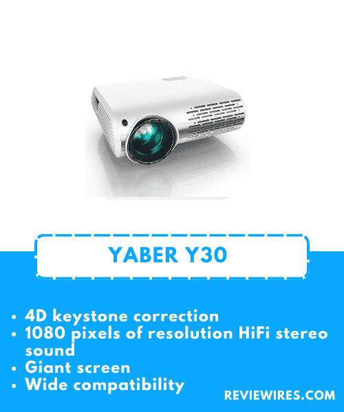 3. Yaber Y30 projector