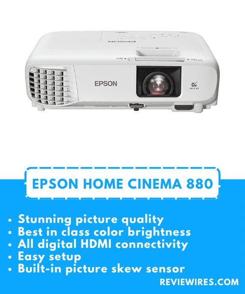 3. Epson home theater projector