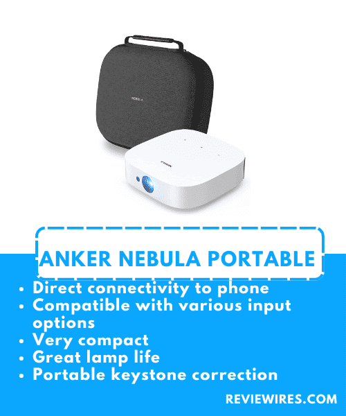 4. Anker Nebular solar portable projector
