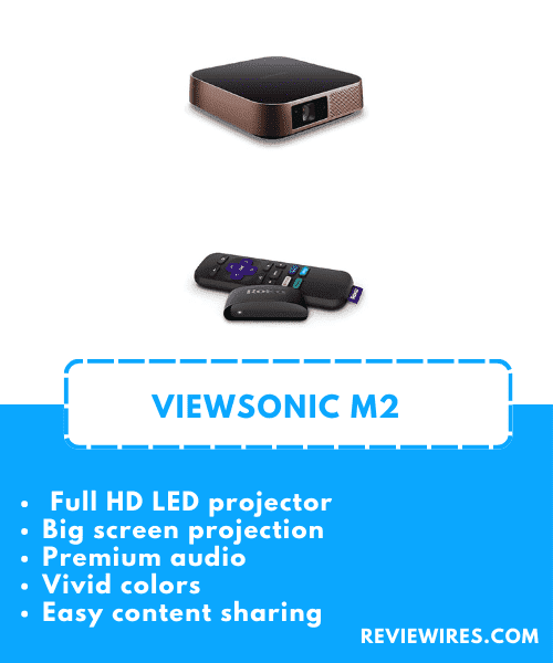 5. M2 Portable smart wi-fi projector
