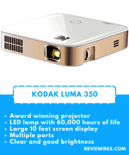 5. BOSS 5500 Lumen Portable 1080P Multimedia Projector for Smart HD, TV and Home Theater