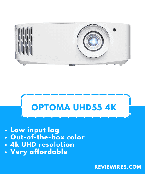 6. Optoma UHD 42 4K projector