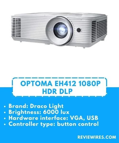 6. DracoLight 4500 Lux video projector