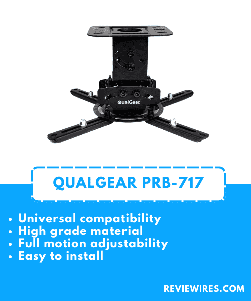 6. DYNAVISTA Full Motion Universal Ceiling Projector Mount 