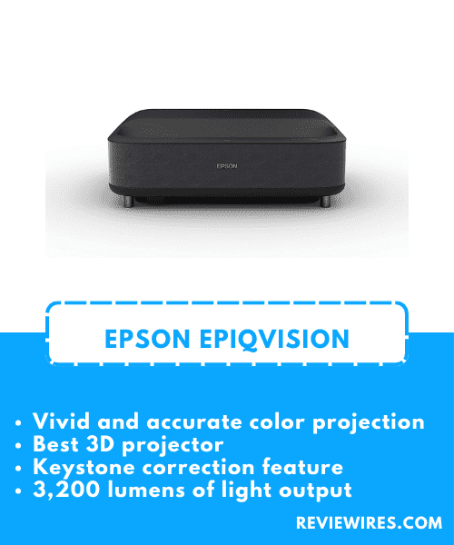 6. Epson VS250 Long throw projector