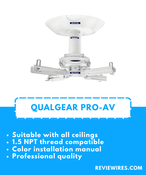 7. QualGear Pro-AV Projector Mount