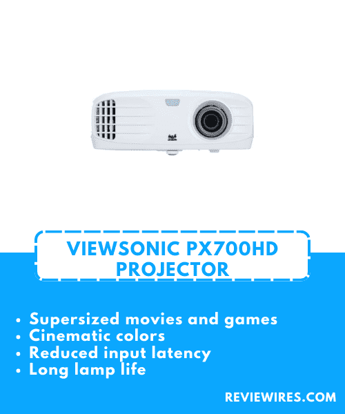 7. ViewSonic PX700HD Projector