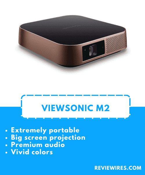 8. ViewSonic M2 Portable projector