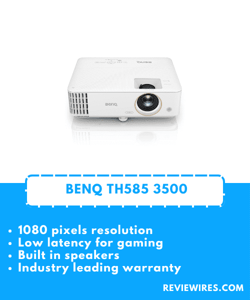 8. BenQ TH585 1080P Home Entertainment Projector