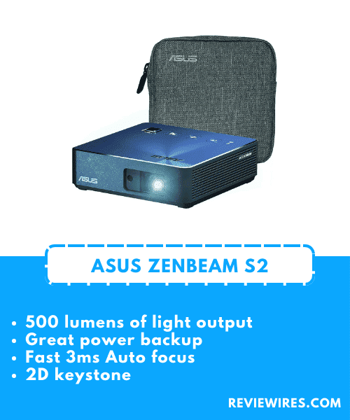8. Asus Zen Beam S2 portable projector