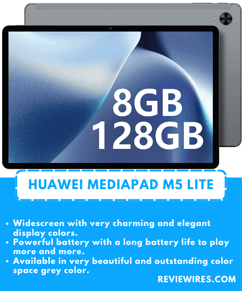 4. Huawei MediaPad M5 Lite