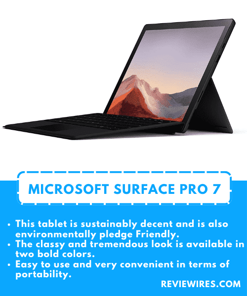 8. Microsoft Surface Pro 7
