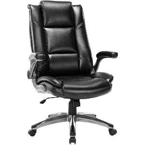 3. Office Chair High Back Leather Executive Computer Desk Chair