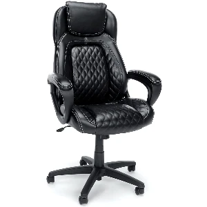5. OFM ESS Collection Racing Style Softhead Leather Office Chair