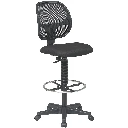 2. Office Star Deluxe Mesh Back Drafting Chair