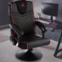 4. Blue Whale Floor Video Game Chair