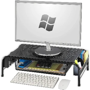 1. SimpleHouseware Metal Desk Monitor Stand